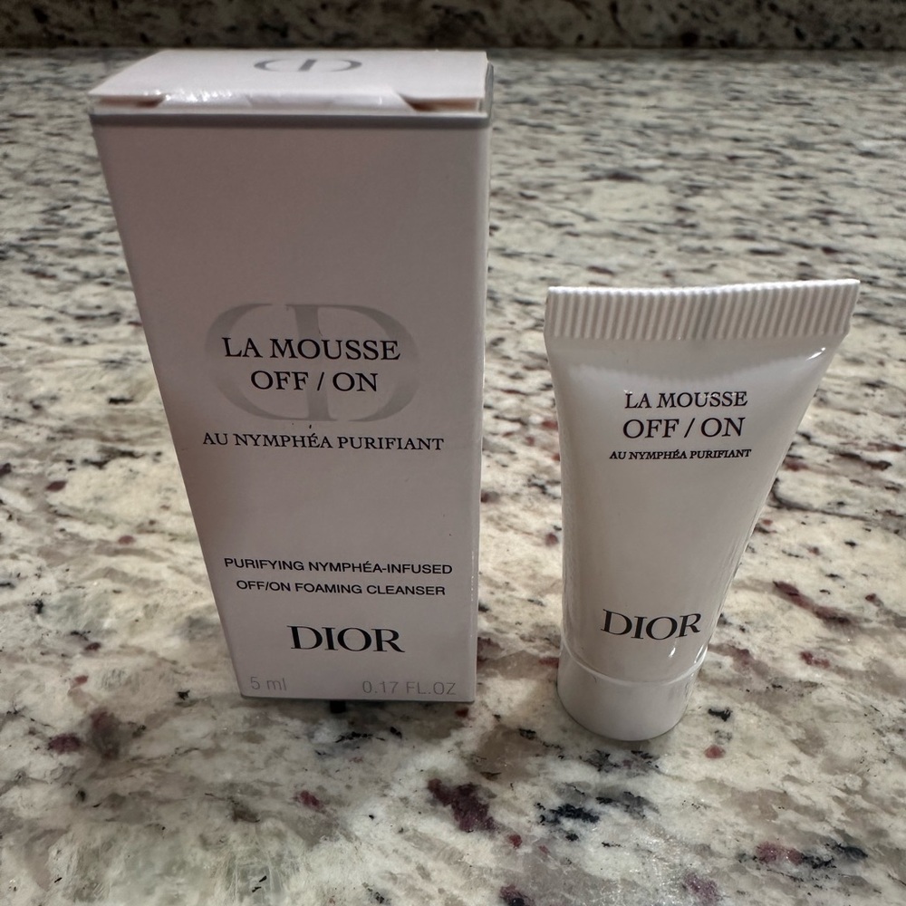 Dior La Mousse Off/On Foaming Cleanser.